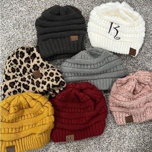 CC beanie hats
